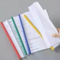 ราคา สันรูดพร้อมปกใส A4 ใส่เอกสารได้1-80แผ่น แฟ้มใส+สันปก สันปกรายการ ปกรายงาน สันใส่ปก แฟ้ม C034 (1731295632950462180)