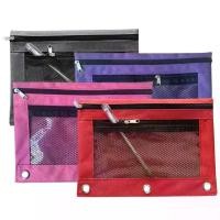 ราคา กระเป๋าดินสอ ความจุขนาดใหญ่ ตาข่าย หน้าต่าง ซิป กระเป๋าเก็บเครื่องเขียน แฟ้ม กระเป๋าดินสอ สำหรับบ้าน โรงเรียน (1730919552242256127)