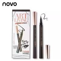 ราคา อายไลเนอร์ กันน้ำ สีดำสนิท โนโว NOVO eyeliner NOVO5188 (1731475125238859027)