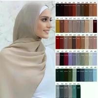 ราคา ผ้าพันคอฮิญาบชีฟอง, สีทึบ, 56 สี, ผ้าคลุมไหล่อิสลาม, ที่คาดผม, ผ้าคลุมฮิญาบมุสลิม, ผ้าพันคอ အ ု (1731667353455593807)