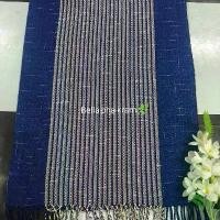 ราคา ผ้าพันคอ 200*40 ผ้าคราม ผ้าฝ้ายทอมือ ระบุรายในข้อความ (1731512339405964677)