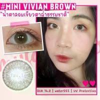 ราคา คอนแทคเลนส์ Mini Vivian Brown สีน้ําตาล สายตาปกตี สายตาสั้น 0.00 ถึง -8.00 (1729601610057353779)