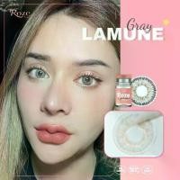 ราคา มีค่าสายตา Rozelens Lamune Gray Brown บิ๊กอาย สุดปัง คอนแทคเลนส์ รายเดือน มีอย แถมตลับฟรี เลนส์นิ่ม Gray (1729833467440564492)
