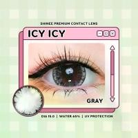 ราคา คอนแทคเลนส์ ขนาดบิ๊กอาย รุ่น Icy icy สี Brown/Gray (Shinee) (1729765310509320803)