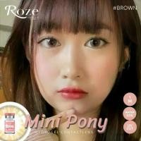 ราคา คอนแทคเลนส์ ขนาดมินิ Mini Pony (Rozelens) สี : Brown / Gray (1730820804739828323)