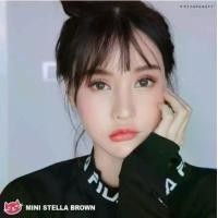 ราคา คอนแทคเลนส์ รุ่น Mini Stella สีเทา/ตาล Gray/Brown มีค่าสายตาปกติ (0.00) เปลี่ยนแทนทุกเดือน (1729612410055002535)