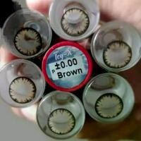 ราคา คอนแทคเลนส์ รุ่น Mini Icy-X/Little Chimmer/Mini Tommy สีเทา/ตาล Gray/Brown มีค่าสายตา (0.00)-(-10.00) เปลี่ยนแทนทุกเดือน (1729570116897573287)