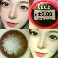 ราคา คอนแทคเลนส์ บิ๊กอาย รุ่น Circle มีสีเทา/ตาล/choco/ฟ้า/เขียว/ม่วง/ดำ Gray/Brown/Blue/Green/Violet/Black มีค่าสายตาปกติ (1729633470701865383)
