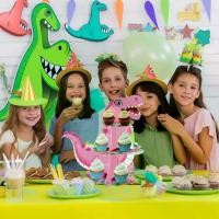 ราคา ที่ใส่คัพเค้กวันเกิดไดโนเสาร์ 3 ชั้น ของประดับตกแต่งธีมไดโนเสาร์ เหมาะสำหรับแสดงคัพเค้ก คุกกี้ ลูกอม (1732321392835332240)