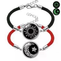 ราคา ชุดสร้อยข้อมือคู่ เรืองแสง แฮนด์เมด สไตล์ฮอต ทำจากแก้วซันมูน และเชือกมือหยินหยาง; กําไลใส่คู่กับเพื่อน โหลสุ่ม เครื่องประดับ สร้อย คอ สวยๆ ทอง หุ้ม กรอบ ลูกอม (1731222814586865622)