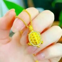 ราคา จี้เต่า ชุบทองโบราณ ฝังเพชร สร้อยคอเต่ามั่งคั่ง เครื่องประดับโซ่กระดูกไหปลาร้า พวงกุญแจ มีด (1731511150959232410)