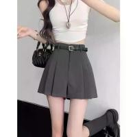 ราคา กระโปรงเทนนิส เอวสูง ซับในสีทึบ มีเครื่องประดับเข็มขัดให้เลือก black skirts ผู้หญิง เสื้อผ้า Women Clothing กระโปรง เทนนิส กระโปรง เทนนิส กระโปรง เทนนิส กระโปรง สี (1731547698625088461)