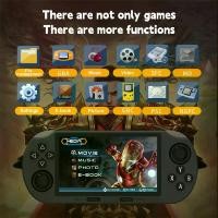 ราคา คอนโซลเกมมือถือย้อนยุคแบบพกพา, SF3000 ใหม่, ระบบ Linux, หน้าจอ IPS 4.5 นิ้ว, 854*480, รองรับเกม PSP, GBA และอาเขต, ไร้สาย, ฟังก์ชั่นคู่ เครื่องเล่นเกม อุปกรณ์ เล่น เกมส์ (1731630612378060116)