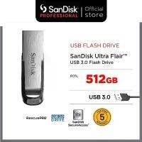 ราคา SanDisk Flash Drive Ultra Flair USB3.0 512GB Speed 150MB/s (SDCZ73-512G-G46) FlashDrive แฟลซไดร์ฟ จัดส่งเฉพาะจุด (1731253886294132343)