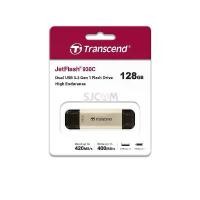 ราคา FranklinEdward Transcend JetFlash 930C Flash Drive 128GB: USB Type-A and Type-C :รับประกัน 5ปี-TS128GJF930C COD (1731257790548837495)