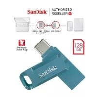 ราคา SANDISK ULTRA DUAL DRIVE GO USB TYPE-C 128GB BLUE (SDDDC3-128G-G46NBB) Flash Drive OTG แทปเลท คอม PC แนะนำ วง ไดร์ฟ sd card reader perangkat penyimpanan data otg type (1731617152534153871)