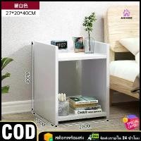 ราคา FLASH SALE!!! โต๊ะข้างเตียงไม้สีขาว ACE HOME ขนาด25.6x20x40ซมมีรั้วกั้นชั้นวาง2ชั้นประกอบง่ายมินิมอลแต่งห้องนอนสวยๆเทรนด์มาแรง (1731815722740385585)