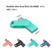 ราคา Sandisk Ultra Dual Drive GO USB-C 64GB สินค้าดี วง ไดร์ฟ flash drive memory card (1731637516484447135)