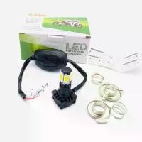 ราคา หลอดไฟหน้า มอเตอร์ไซค์ LED 6ชิป M:02E แสงสีขาว M6 Flash ไฟหน้ามอเตอร์ไซค์ (1731993760092096619)