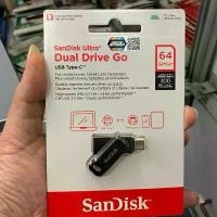 ราคา OTG FLASH DRIVE (แฟลชไดร์ฟ) SANDISK ULTRA DUAL DRIVE GO USB TYPE-C (32GB/64GB/128GB) (1731422040134878954)