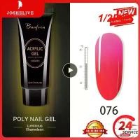 ราคา เจลต่อเล็บ คริสตัล สีขาว สีกึ่งถาวร ยาทาเล็บ สำหรับเพ้นท์เล็บ (1730273458707532783)