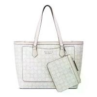 ราคา GUESS กระเป๋า MEDFORD TOTE รุ่น JJ902925 สีขาว (1730251531501865734)