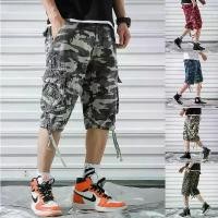 ราคา กางเกงขาสั้นผู้ชาย พลัสไซส์ 29-42 สไตล์คาร์โก้ มีกระเป๋า ลายพรางทหาร ความยาวเข่า ชุดลำลองฤดูร้อน ทรงตรง เหมาะสำหรับสตรีทกลางแจ้ง สีเขียวทหารและสีเทา (1732084827833403891)