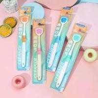 ราคา ที่ขูดลิ้น มัลติฟังก์ชั่น ที่ขูดลิ้น ซิลิโคน ที่ขูดลิ้น เอฟเฟกต์คู่ แปรงทำความสะอาดเคลือบลิ้น แปรงสีฟัน ผมนุ่ม (1730894891558602988)