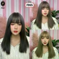 ราคา วิกผมฟู Falah วิกผม ผมปลอม แฮร์พีช วิกผมยาว ผมตรง ประบ่า หน้าม้าซีทรู สไตล์เกาหลี วิกผมคอสเพลย์ แถมเน็ทฟรี!! เพิ่มความฟูของผม (1731427668118570050)