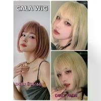 ราคา วิกผมสีชมพูพาสเทล❤️วิกผมcalawigsทรงใหม่2021รหัสD807วิกบ็อบผมตรงสั้น สินค้าสวยตามภาพ100%ค่ะ (1731289939490342301)