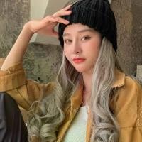 ราคา วิกผมผู้หญิง มีหมวก ผมหยิกยาว ทันสมัย ดูสมจริง ทำจากผมสังเคราะห์ธรรมชาติ คลื่นลูกใหญ่ หมวกถัก หมวกวิกผมที่ถอดออกได้ วิกผม ดัด เป็น ลอน สั้น วิกผมหยิก (1731486260477723893)