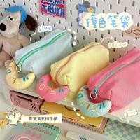 ราคา กล่องดินสอ ผ้าพลัฌ ผ้าชีต ลายสก็อต ความจุขนาดใหญ่ กระเป๋าดินสอน่ารัก เหมาะสำหรับนักเรียน กระเป๋าเก็บเครื่องเขียน (1731438164917651996)