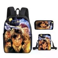 ราคา Harry Potter ชุดสามชิ้น, ชุดนักเรียนชั้นประถมศึกษา, กระเป๋าเป้สะพายหลัง, กระเป๋านักเรียน, กล่องดินสอ, Satchel, อเนกประสงค์, กระเป๋าสตางค์หนังผู้ชายแฟชั่น, ทำจากหนังวัวชั้นแรก (1731284015924741523)