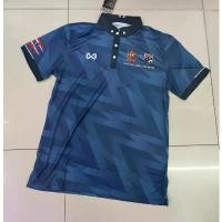 ราคา Warrix ของแท้ เสื้อโปโล ช้างศึก ฟุตบอล ทีมชาติไทย X 150 ลายมุมฉาก สีน้ำเงิน ของใหม่ป้ายห้อย Sport กีฬา ออกกำลังกาย บอล ftr เสื้อบอล gmm 20024 မ န ် ယ ူ အ က ျ ီ သ စ (1731417080691264174)