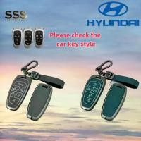 ราคา ฝาครอบเคสกุญแจรีโมทอัจฉริยะรถยนต์, ฮุนไดหนังและเปลือกโลหะผสมสังกะสี, เปลือกป้องกัน, อุปกรณ์เสริมพวงกุญแจ, สำหรับ Hyundai Solaris, Sonata ไฮบริด, IONIQ, NEXO, NX4, นิวแกรนด์ซานตาเ (1732308334015646540)