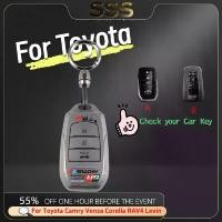 ราคา ฝาครอบเคสกุญแจรีโมทอัจฉริยะ, วัสดุ TPU, อุปกรณ์เสริมพวงกุญแจป้องกัน, เหมาะสำหรับ Toyota Camry, Corolla, Levin และ RAV4, รวมพวงกุญแจ รีโมท สตาร์ท รีโมท สตาร์ท ปลัก ตรง รุ่น ร (1731186189761349452)