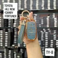 ราคา TOYOTA เคสกุญแจ TPU สำหรับ **TOYOTA ALL NEW FORTUNER CAMRY 2015** เคสกุญแจรถยนต์ จัดส่งฟรี กทม car รถจักร gtr 34 รีโมทรถยนต์ ชุด กุญแจ สมาร์ทคีย์ pcx 150 สตาร์ท พุท (1731642340324314076)