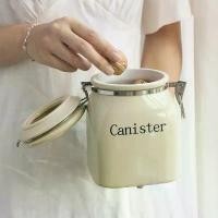 ราคา ขวดโหลทรงสูง,ขวดเก็บขนม,ซีเรียล,ขวดปิดผนึกเซรามิก,ขวดเก็บขนม,ของใช้ในครัวเรือนความจุขนาดใหญ่ (1731580044285740668)