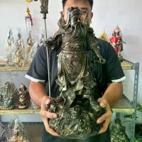 ราคา เทพเจ้ากวนอูขนาดสูง 18 นิ้ว ความมั่งคั่ง ชุดจีน ของขวัญ ของตกแต่ง (1729601163032169262)