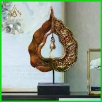 ราคา brieflshop ปัจจุบัน ไม้แแกะสลัก ใบโพธิ์ กระดิ่ง ใบโพธิ์บนฐาน ไม้แกะสลักต้นโพธิ์ ของตกแต่ง ห้องรับแขก รีสอร์ท โพธิ์กระดิ่ง รูปปั้น พระพุทธรูป (1730741155677177914)