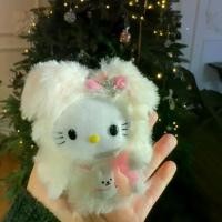 ราคา Hello Kitty กระต่ายหิมะ สไตล์วินเทจ จี้กระเป๋า ของตกแต่ง ตุ๊กตาน่ารัก ของเล่นตุ๊กตาคุณภาพระดับไฮเอนด์ (1731521643006756488)