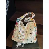 ราคา กระเป๋าถักขนาดใหญ่, ศิลปะ, สำหรับผู้หญิง, แฟชั่นใหม่, สไตล์ขี้เกียจ, กระเป๋าโท้ทใต้วงแขน, ความจุมาก, กระเป๋าทอ, เหมาะสำหรับฤดูร้อน กระเป๋า สียีนส์ คาดเอว คาดเอว crochet bag wal (1731712589320521288)
