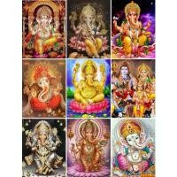 ราคา [COD] [Tiktok](พร้อมส่ง) ภาพติดเพชร ภาพวาดเพชร ครอสติสคริสตัล พระพิฆเนศ พระศิวะ diamond painting ศิลปะ DIY 5D ภาพตกแต่งบ้าน (1731800658716165942)