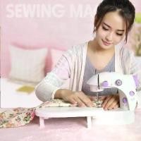 ราคา จักรเย็บผ้าขนาดเล็ก จักรเย็บผ้า ไฟฟ้า มินิ ขนาดพกพา Mini Sewing Machine จักรเย็บผ้าขนาดเล็ก พกพาสะดวก (สีม่วง) จักรเย็บผ้าขนาดเล็ก จักรเย็บผ (1730198366560291082)