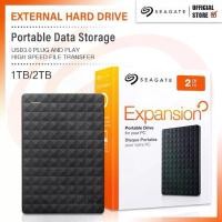 ราคา Seagate Expansion external harddisk ฮาร์ดไดรฟ์ภายนอก 2TB/1TB USB 3.0 2.5 Inch ฮาร์ดดิสก์แบบพกพา External Hard Drive (1732208247632595056)