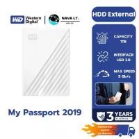 ราคา WD HDD External 1TB My Passport USB 3.0 White [External HDD ฮาร์ดดิสก์พกพา 2.5"] (1731446433956398224)