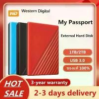 ราคา 【รุ่นใหม่】WD External Harddisk 1TB/2TB ฮาร์ดดิสพกพา My Passport USB3.0 2.5" ฮาร์ดไดรฟ์ภายนอก รับประกัน 3 ปี (1731765827567715637)