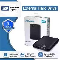 ราคา WD Hdd Hard drive1TB 2TB Western digital Elements HDD 2.5'' External Hard Disk USB3.2 Portable (1731753522679219607)