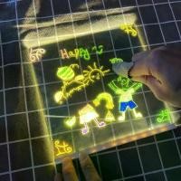 ราคา กระดาน LED โน้ต, สีสันสดใส, กระดานเขียน LED, ลบได้, กระดานข้อความตกแต่ง, เรืองแสง, เขียนใหม่ได้, เหมาะสำหรับเด็ก, กระดานวาดภาพ, กระดานภาพวาด (1731689422839448938)