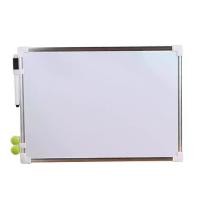 ราคา กระดาน กระดานไวท์บอร์ด กระดานเขียนลบได้ ติดแม่เหล็กได้ พร้อมตะขอสำหรับแขวนติดผนัง แถมฟรี ปากกา + แปรงลบกระดาน + เม็ดแม่เหล็ก (1730872370808523766)